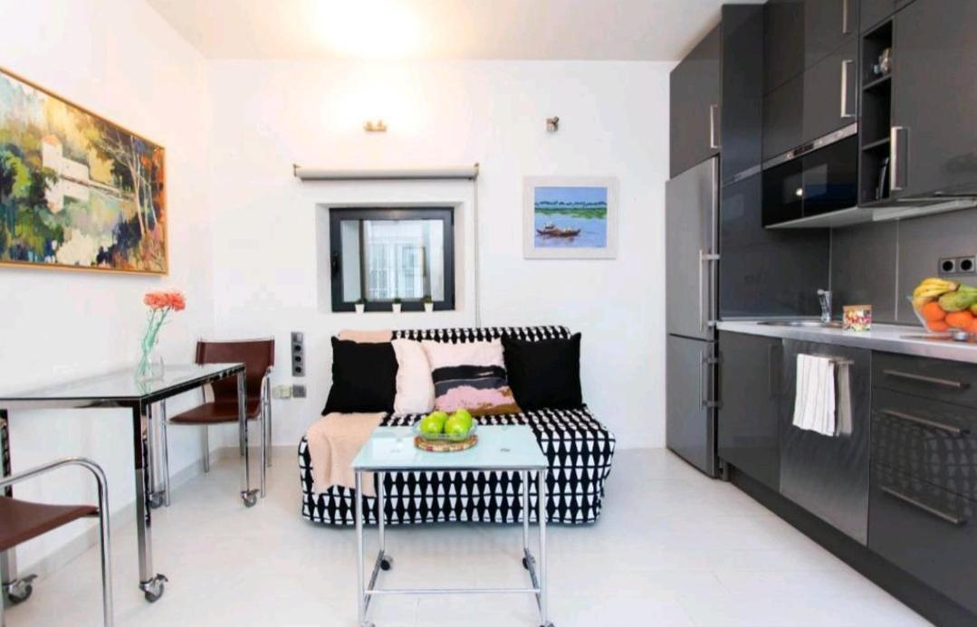 Apartamento En Monumento Historico Nacional Corral Del Conde-Duque De Olivares เซบีญา ภายนอก รูปภาพ
